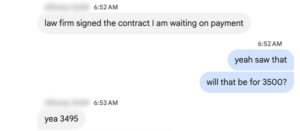Client chat